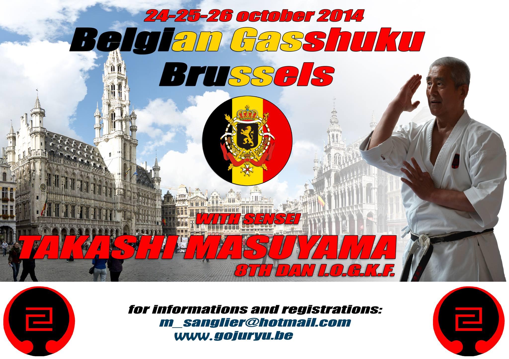 2014 Sensei Masuyama – Bruxelles